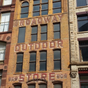 old Army Navy store building Pittsburgh